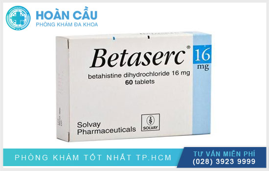 Thuốc Betaserc được sử dụng để điều trị chóng mặt do nguyên nhân tiền đình