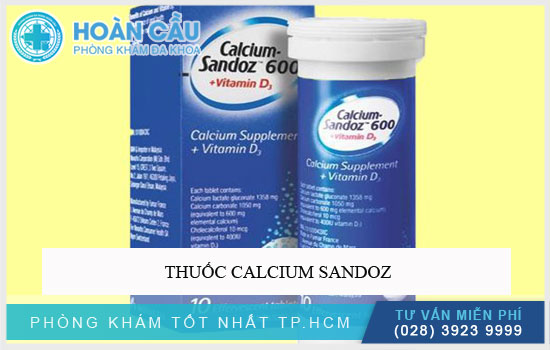 Calcium Sandoz là thuốc gì? Công dụng và liệu lượng như thế nào?