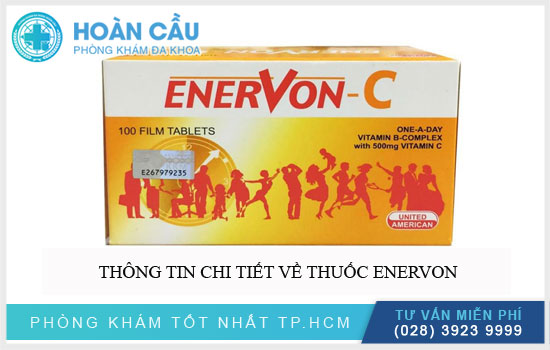 Thông tin về thuốc Enervon C - Cung cấp năng lượng và vitamin