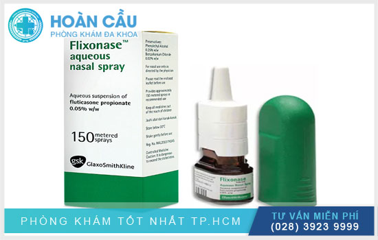 Cách dùng và liều lượng của thuốc xịt trị viêm mũi dị ứng Flixonase
