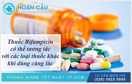Thuốc Rifampicin có thể tương tác với các loại thuốc khác khi dùng cùng lúc