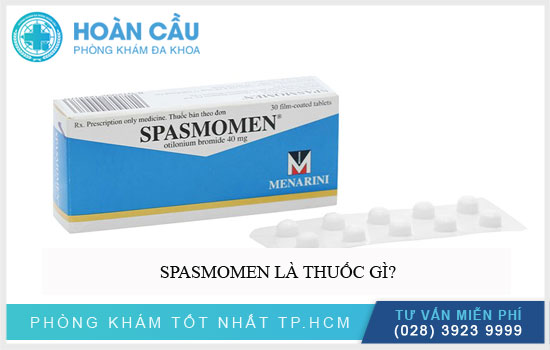 Spasmomen là thuốc nằm trong nhóm thuốc đường tiêu hóa