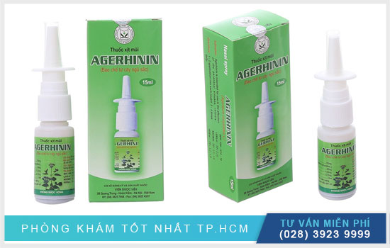 Agerhinin 15Ml: Thuốc xịt điều trị viêm mũi, viêm xoang hiệu quả