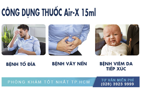 Công dụng của thuốc Air X 15ml