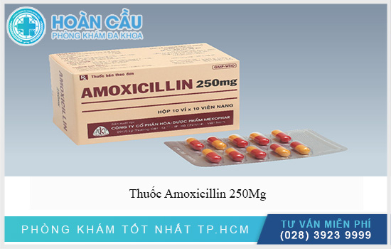 Amoxicillin 250Mg có tên thuốc gốc là Amoxicillin