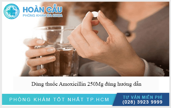 Cần dùng thuốc Amoxicillin 250Mg đúng hướng dẫn