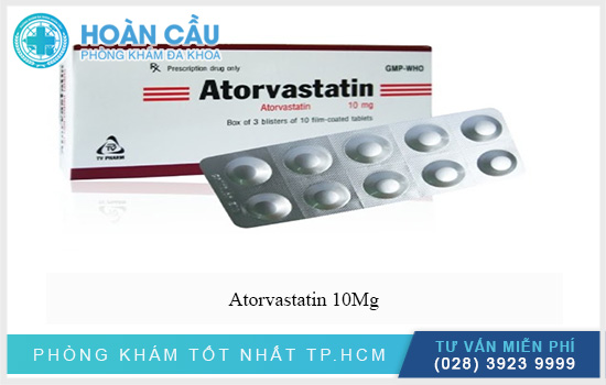 Atorvastatin 10Mg có công dụng như thế nào? Lưu ý gì khi dùng?