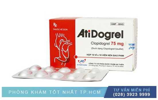 Atidrogel 75Mg Thuốc Phòng Chống Sơ Vữa Khối Huyết