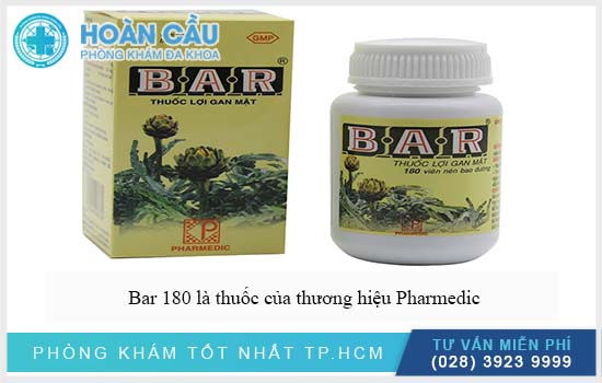 Bar 180 là thuốc của thương hiệu Pharmedic