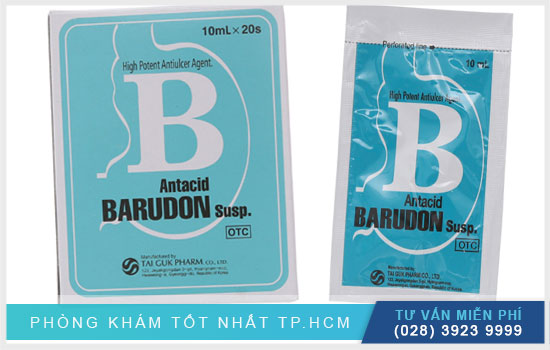 Barudon gói – thuốc uống hỗ trợ đường tiêu hóa hiệu quả
