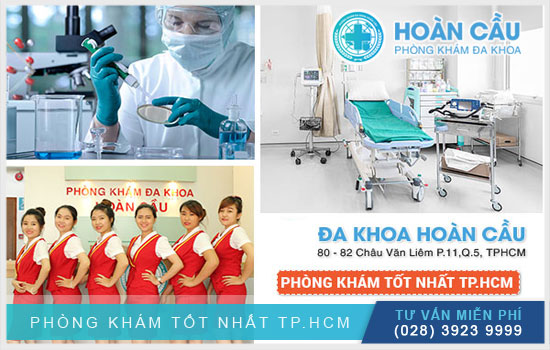 Phòng Khám Đa Khoa Hoàn Cầu được trang bị máy móc hiện đại