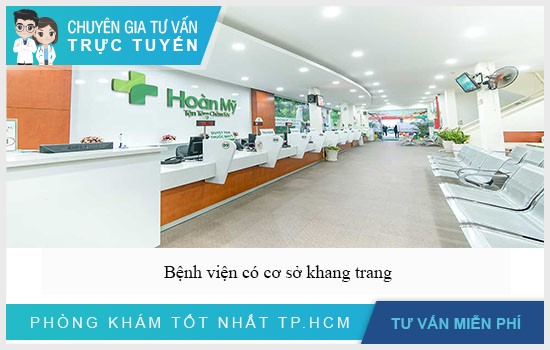 Bệnh viện có cơ sở khang trang hiện đại