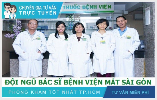 Bệnh viện Mắt Sài Gòn – Cơ sở Quận 1 quy tụ các bác sĩ có chuyên môn cao