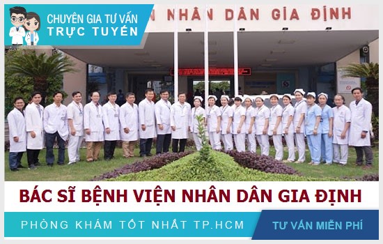 Đội ngũ y bác sĩ tại Bệnh viện Nhân dân Gia Định