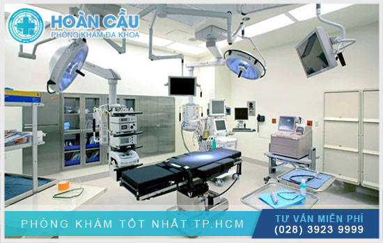 Bệnh viện được trang bị hệ thống máy móc hiện đại