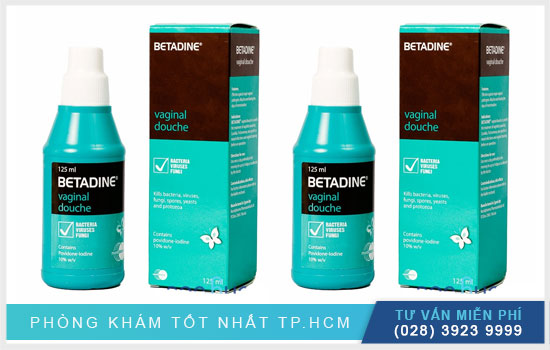 Dung dịch sát trùng Betadine Vaginal Douche 125ml dùng cho đối tượng nào?