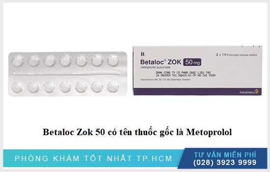 thành phần thuốc Betaloc Zok 50