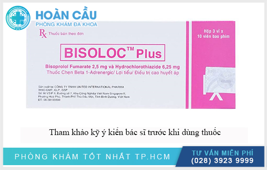 Tham khảo kỹ ý kiến bác sĩ trước khi dùng thuốc