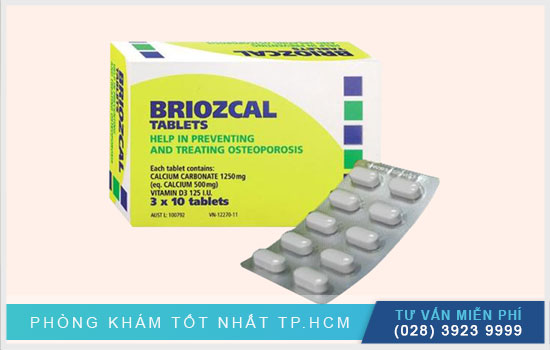 Cải thiện loãng xương ở nữ giới với thuốc Briozcal Briozcal