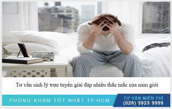 Nam giới e ngại khi mắc các vấn đề sinh lý