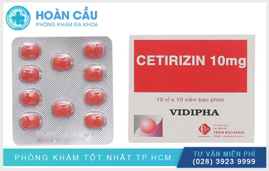 Cetirizin 10mg: Công dụng, cách dùng và khuyến cáo khi sử dụng