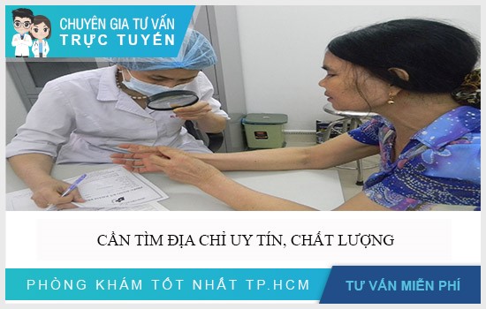 Hãy tìm đến phòng khám uy tín, chất lượng