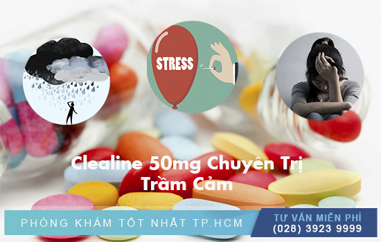 Clealine 50mg - Sertraline 50mg Chuyên Trị Bệnh Trầm Cảm