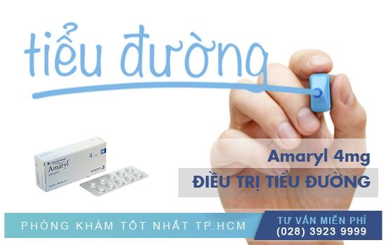 Amaryl 4mg điều trị tiểu đường hiệu quả