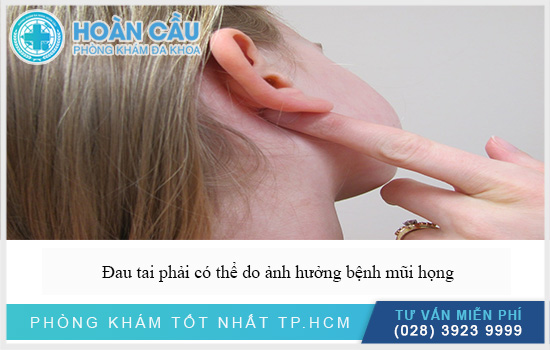 Có một số bệnh về mũi họng gây đau tai