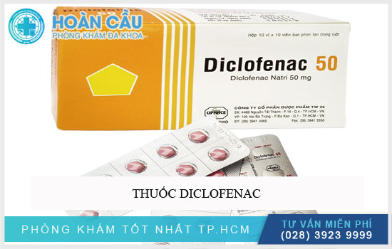 Cách sử dụng thuốc giảm đau Diclofenac hiệu quả