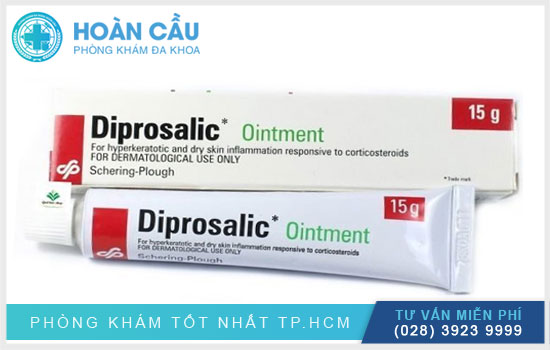 Thuốc Diprosalic có công dụng giảm ngứa ngáy và kích ứng bề mặt da