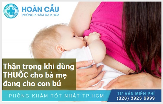 Thận trọng khi dùng Dogtapine cho bà mẹ đang cho con bú