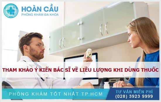 Liều dùng được bác sĩ chỉ định dựa trên độ tuổi và mục đích điều trị