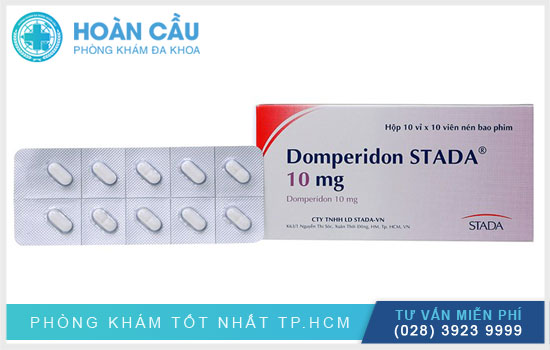 Thuốc Domperidon stada 10mg có công dụng điều trị nôn hoặc buồn nôn