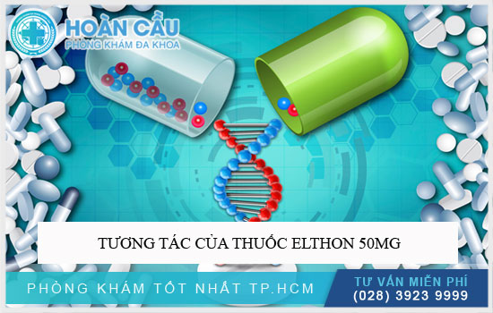 Tương tác của thuốc Elthon 50mg