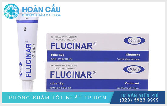 Thuốc Flucinar Ointment 15g điều trị các bệnh ngoài da khác nhau