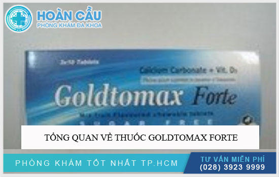 Tổng quan về thuốc Goldtomax Forte