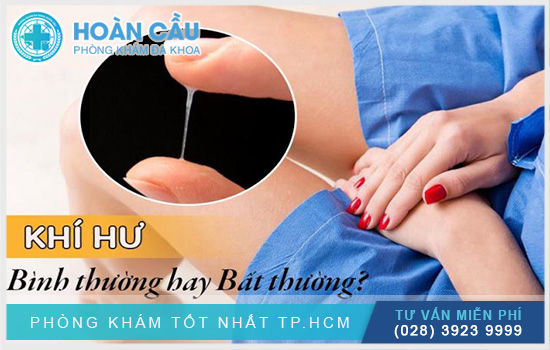 Khí hư bình thường hoặc bất thường dựa vào dấu hiệu để phân biệt