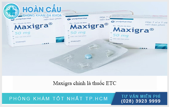 Maxigra chính là thuốc ETC