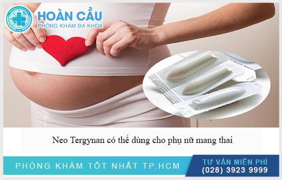 Neo Tergynan có thể dùng cho chị em phụ nữ có thai
