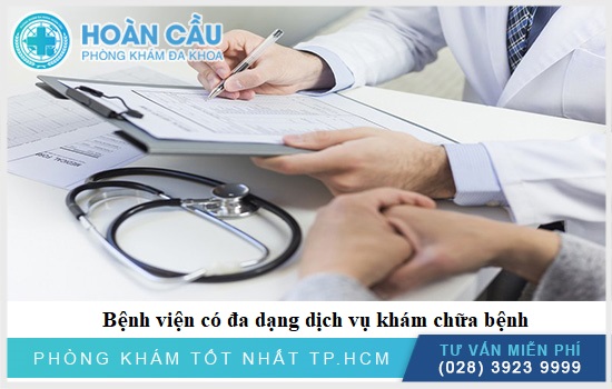 Bệnh viện có đa dạng dịch vụ khám chữa bệnh