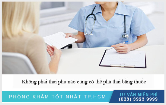 Phuong phap pha thai bang thuoc o benh vien