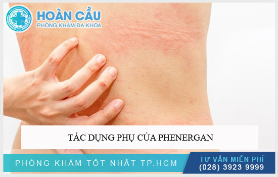 Tác dụng phụ của Phenergan