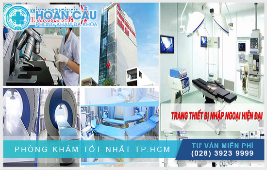 Phòng khám có trang thiết bị hiện đại