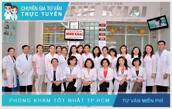 Phòng khám nằm ở số 414A Nguyễn Thị Minh Khai