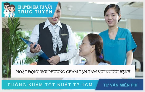 Hoạt động với phương châm tận tâm với người bệnh