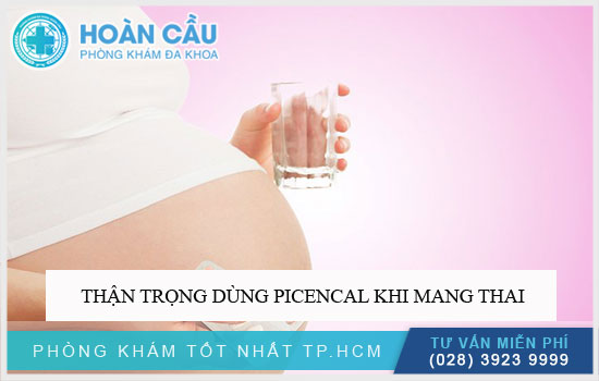 Thận trọng khi dùng Picencal cho phụ nữ mang thai