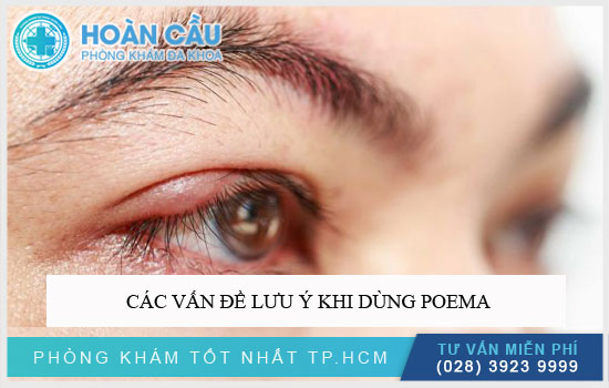 Các vấn đề lưu ý khi dùng Poema