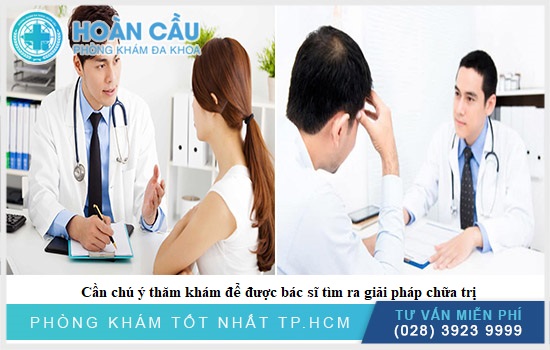 Đừng quên thăm khám bác sĩ để tìm ra nguyên nhân cùng giải pháp khắc phục