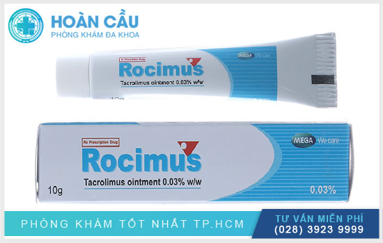 Rocimus chủ yếu được sử dụng trong điều trị bệnh chàm thể tạng